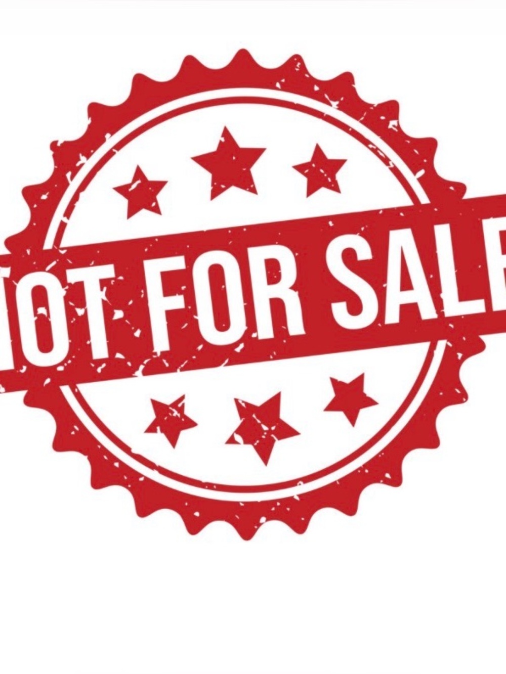 Not for sale